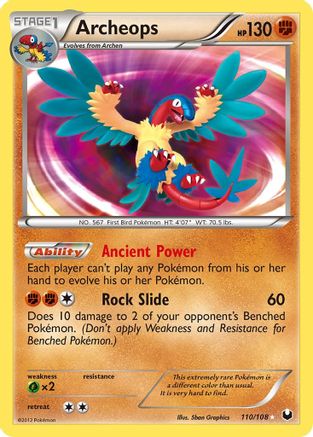 Archeops 110/108 - Secret Rare - Holofoil