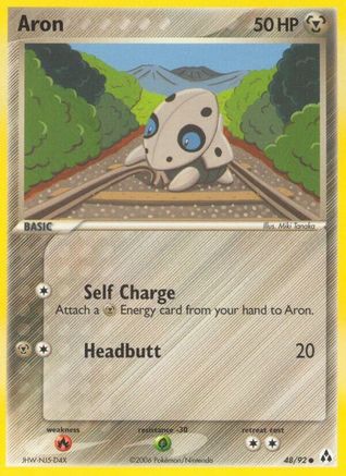 Aron 048/92/92 - Common - Reverse Holofoil