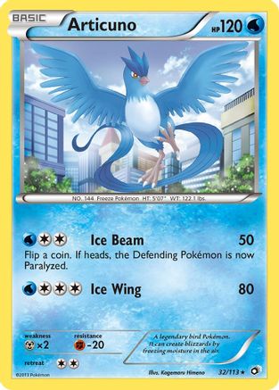Articuno 032/113/113 - Holo Rare - Holofoil