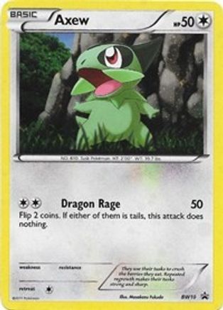 Axew BW10/101 - Promo - Holofoil