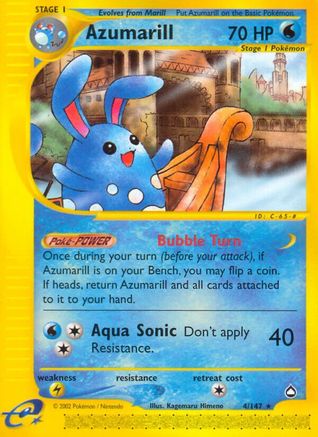 Azumarill 004/147 - Rare