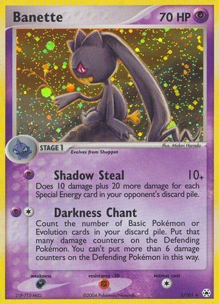 Banette 001/101 - Holo Rare - Holofoil
