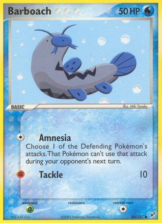 Barboach 054/107 - Common - Reverse Holofoil