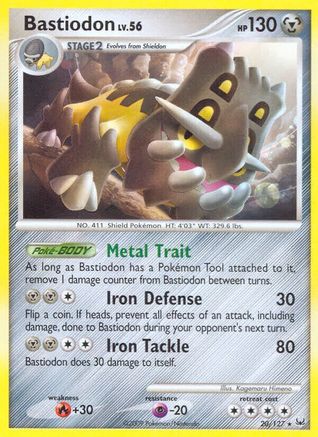 Bastiodon 020/127 - Rare