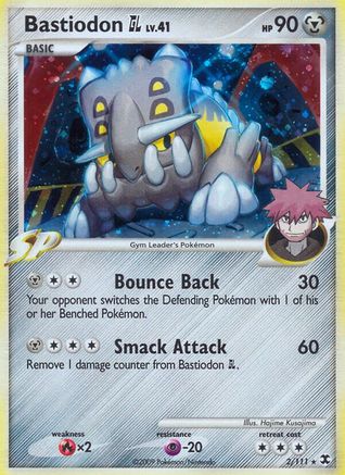 Bastiodon GL 002/111 - Holo Rare - Holofoil