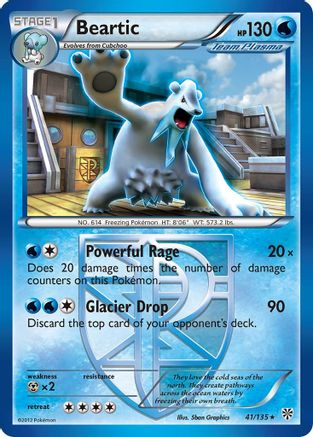 Beartic (Team Plasma) 041/135 - Rare
