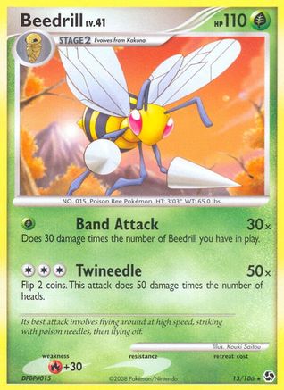 Beedrill 013/106 - Rare