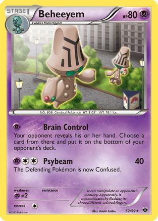 Beheeyem 062/99 - Rare