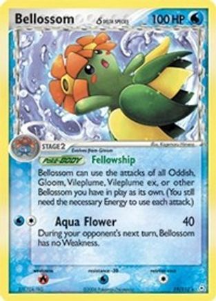 Bellossom (Delta Species) 019/110 - Rare - Reverse Holofoil