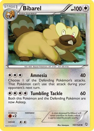 Bibarel 107/124 - Uncommon