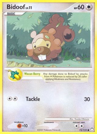 Bidoof 073/123 - Common