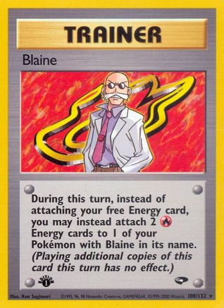 Blaine (100) 100/132/132 - Rare - Unlimited