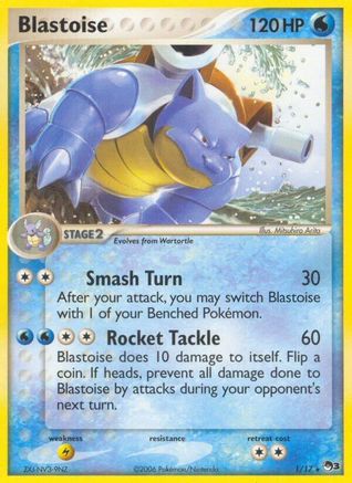 Blastoise 001/17 - Rare - Holofoil
