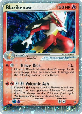 Blaziken ex 089/95 - Ultra Rare - Holofoil