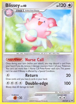 Blissey 022/127 - Rare