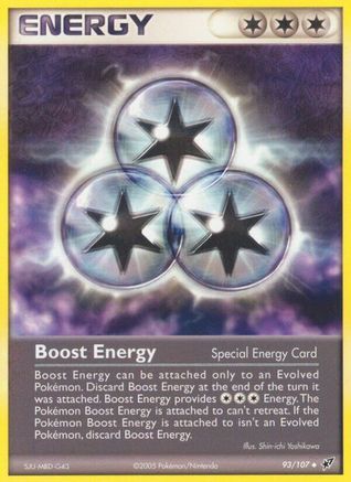 Boost Energy 093/107 - Uncommon - Reverse Holofoil