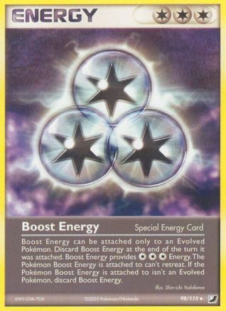 Boost Energy 098/115 - Uncommon - Reverse Holofoil