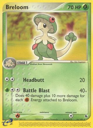 Breloom 016/109/109 - Rare