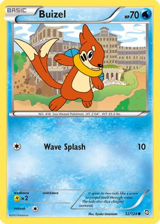 Buizel 032/124 - Common