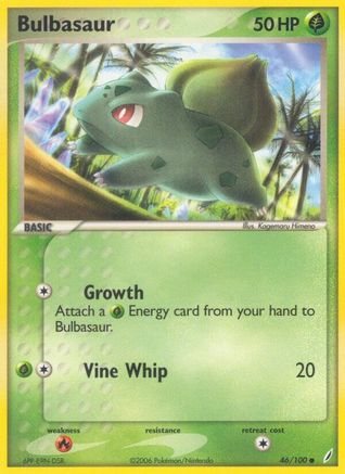 Bulbasaur 046/100/100 - Common