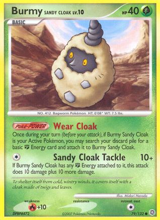 Burmy Sandy Cloak 079/132 - Common