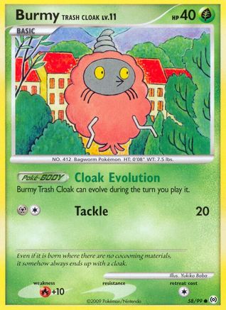 Burmy Trash Cloak 058/99 - Common