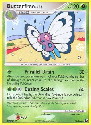Butterfree 014/106 - Rare