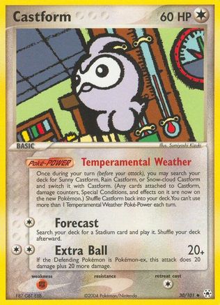 Castform 030/101 - Uncommon