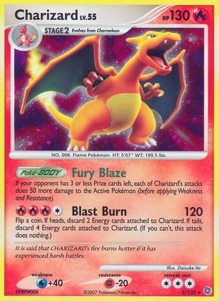 Charizard 003/132/132 - Holo Rare - Holofoil