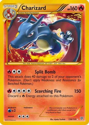 Charizard 136/135 - Secret Rare - Holofoil