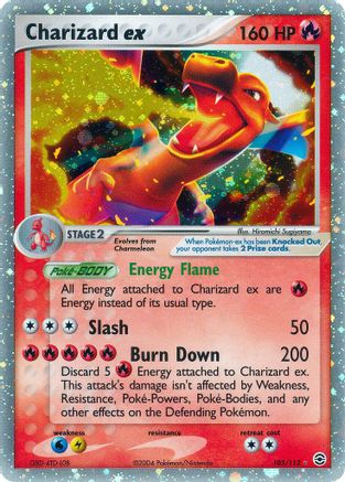 Charizard ex 105/112 - Ultra Rare - Holofoil