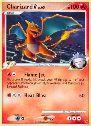 Charizard G 020/147 - Rare