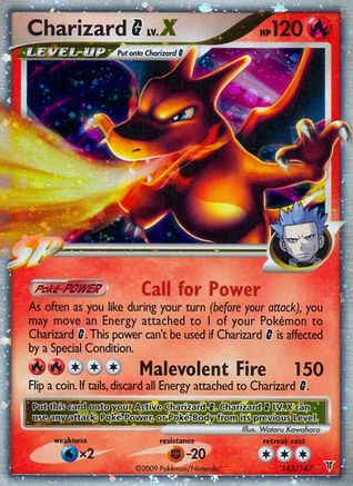 Charizard G Lv.X 143/147 - Ultra Rare - Holofoil