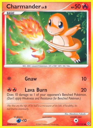 Charmander 082/132/132 - Common - Reverse Holofoil