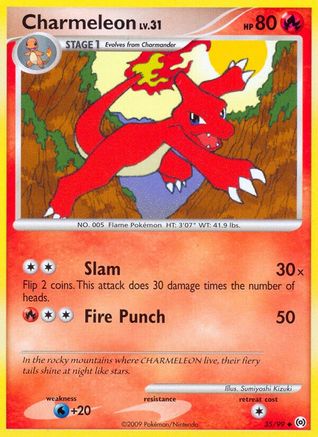 Charmeleon 035/99/99 - Uncommon