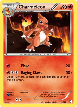 Charmeleon 019/149/149 - Uncommon