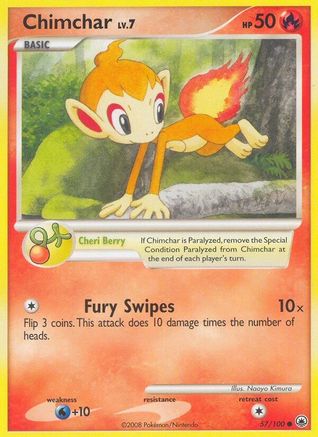 Chimchar (57) 057/100 - Common