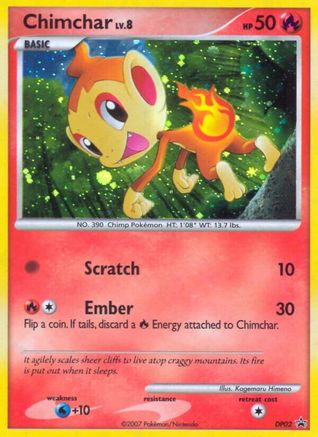 Chimchar DP02/56 - Promo - Holofoil