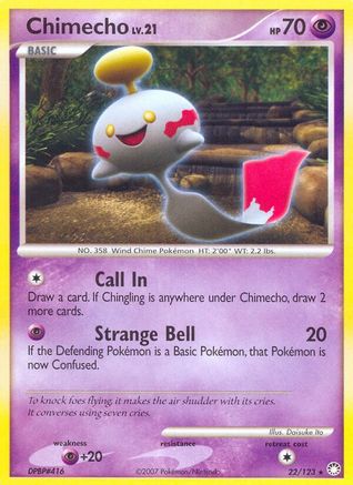 Chimecho 022/123 - Rare