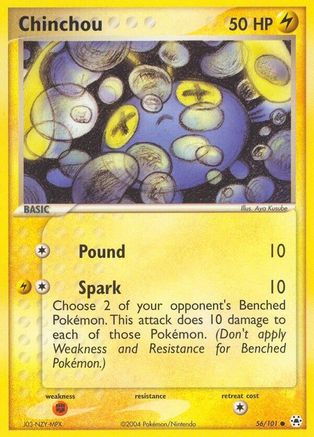 Chinchou 056/101/101 - Common