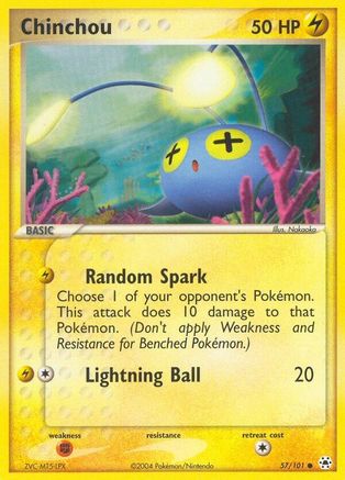 Chinchou 057/101/101 - Common