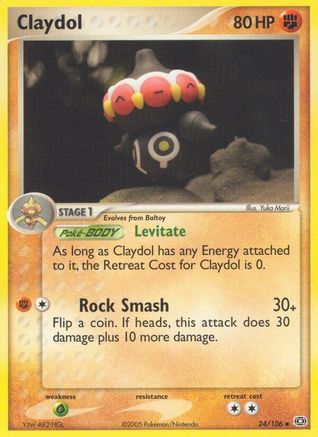 Claydol 024/106 - Uncommon