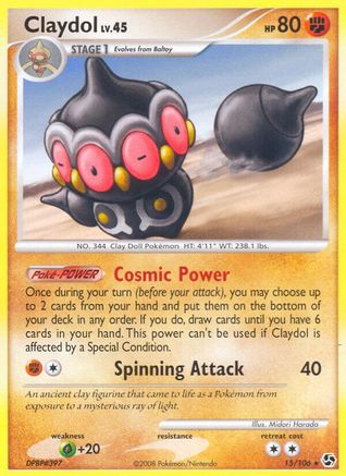 Claydol 015/106/106 - Rare