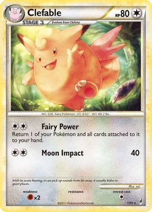 Clefable 001/95 - Holo Rare - Holofoil