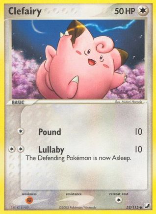 Clefairy 053/115/115 - Common - Reverse Holofoil