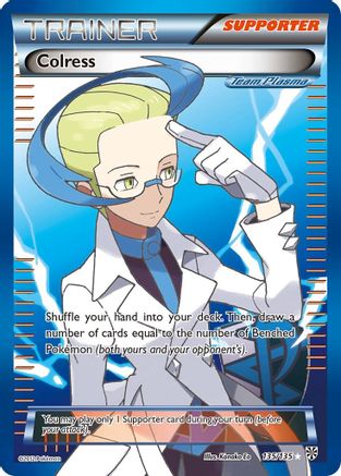 Colress (Team Plasma) (135 Full Art) 135/135 - Ultra Rare - Holofoil