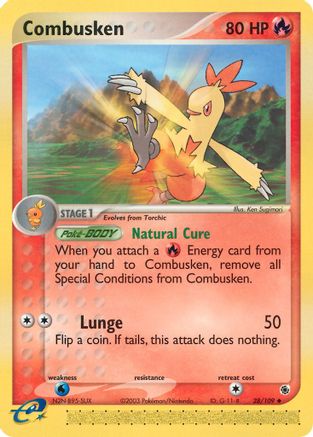 Combusken 028/109/109 - Uncommon