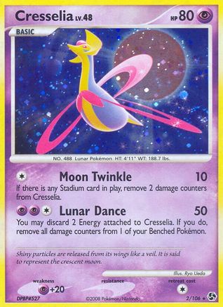 Cresselia 002/106 - Holo Rare - Holofoil