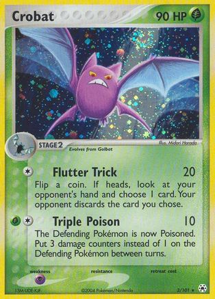 Crobat 003/101 - Holo Rare - Holofoil