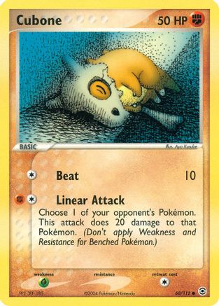Cubone 060/112/112 - Common